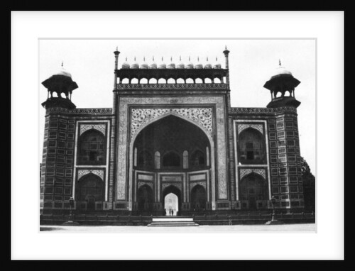 Gateway to the Taj Mahal, Agra, India by Anonymous