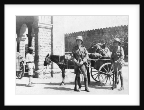 British army transport, Agra, India by Anonymous