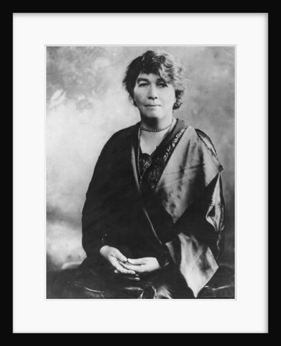 Emmeline Pethick-Lawrence (1867-1954), British suffragette by Anonymous