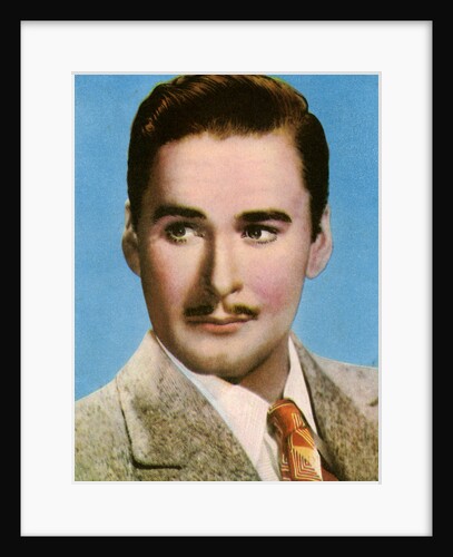 Errol Flynn (1909-1959), American film actor by Anonymous