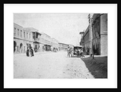 The main street of Mosul, Iraq by Anonymous