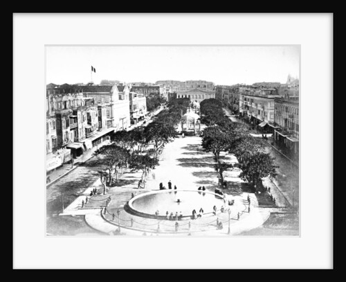 The Grand Square, Alexandria, Egypt by Anonymous