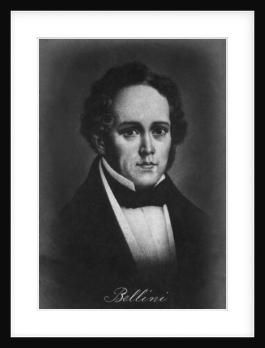 Vincenzo Bellini (1801-1835), Italian composer by Anonymous
