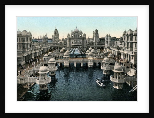 Court of Honour, Imperial International Exhibition, London by Valentine & Sons