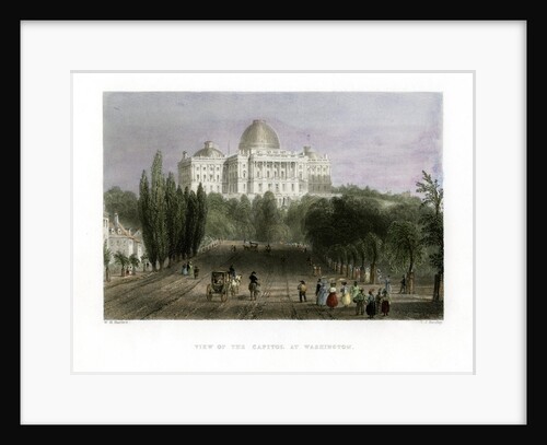 View of the Capitol at Washington, USA by CJ Bentley