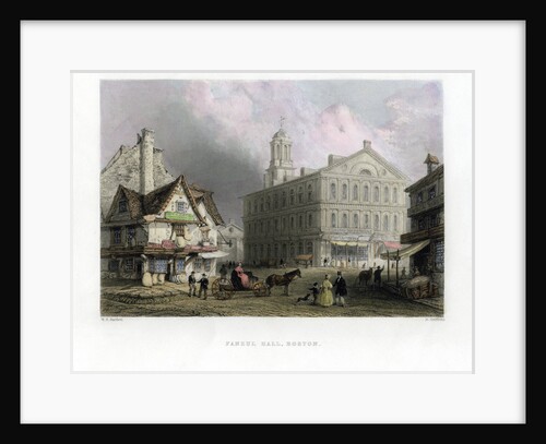 Faneul Hall, Boston, Massachusetts, USA by H Griffiths