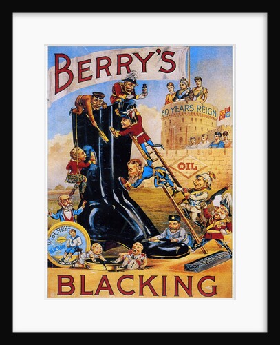 Advertisement for Berry's boot polish by Anonymous