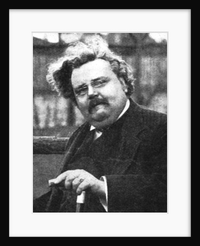 G.K. Chesterton (1874-1936), English writer by Anonymous
