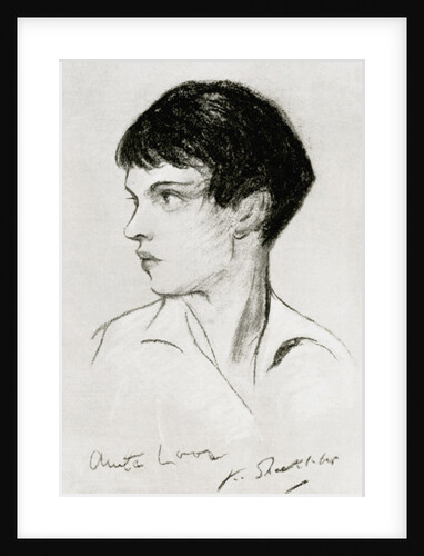 Anita Loos (1888-1981), American screenwriter, playwright and author by Anonymous