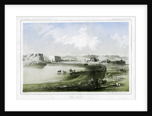 Fort Benton, Montana, USA by John Mix Stanley