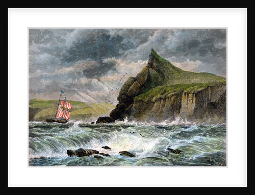 The entrance to Fowey Harbour, Cornwall by Anonymous