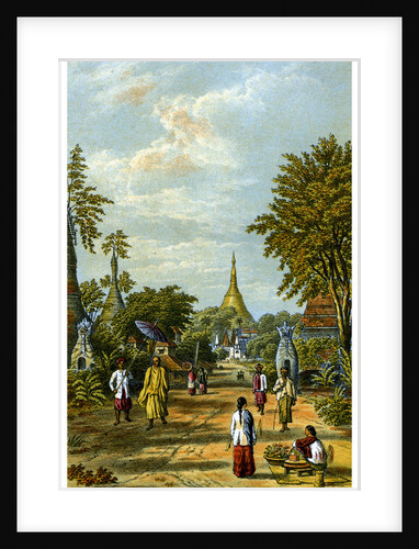 The Shwe Dragon pagoda, Rangoon by C Kegan Paul
