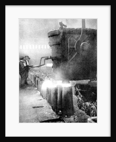 Bessemer process for manufacturing steel by Fox