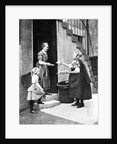 Fish seller, Scotland by Donald McLeish