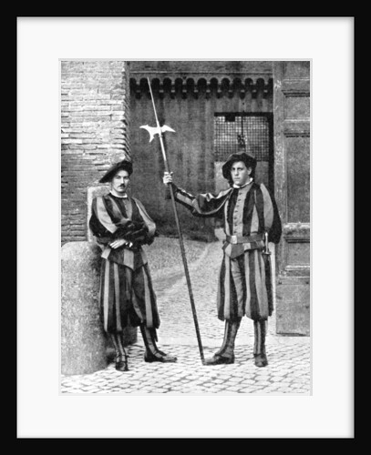 Swiss Guards, Vatican City, Rome by Donald McLeish