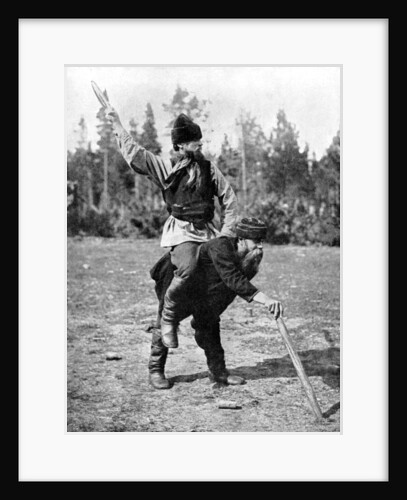 Finns playing Kykka, the national game by ENA