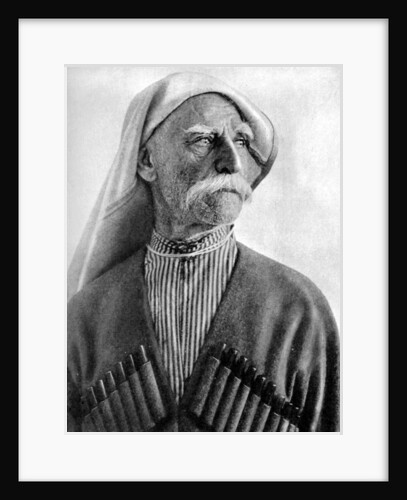 Georgian man wearing a tcherkeska by Anonymous