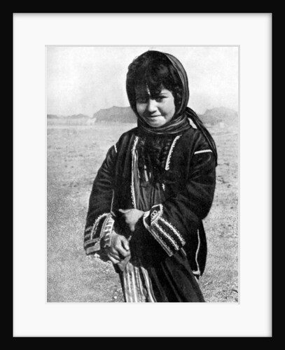 Bedouin girl in the Syrian desert by HJ Shepstone