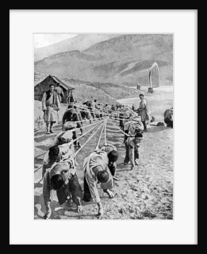 Porters in Tibet by Fox