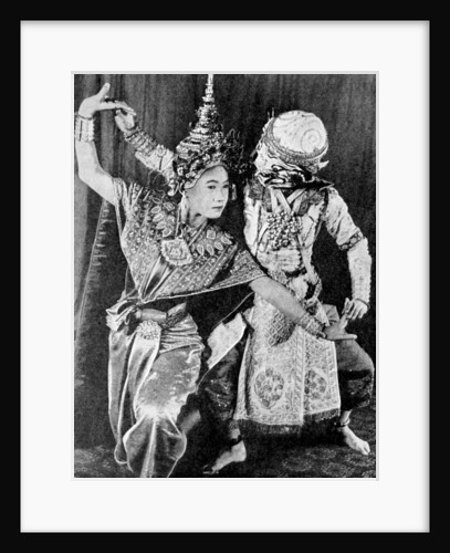 Burmese dancers by Fox