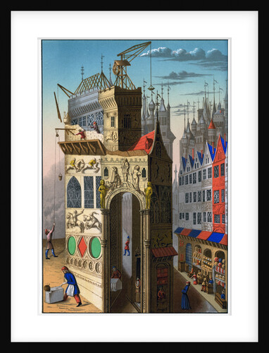 Building construction, France by Franz Kellerhoven