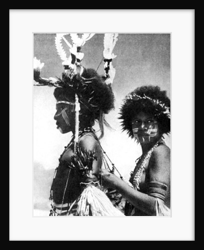 Painted warriors, Papua, New Guinea by Sport & General