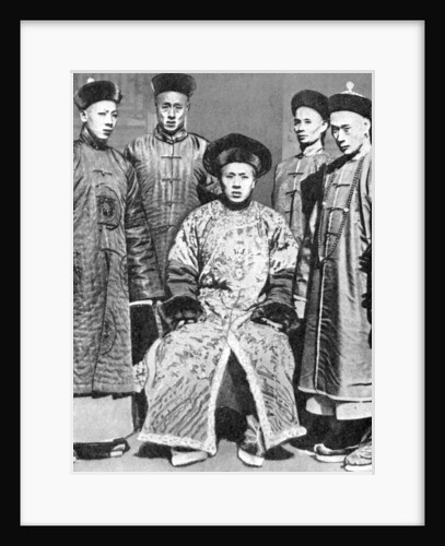 A portrait of mandarins, China by Fox Photos