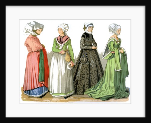 Women of Nuremberg, Germany by Edward May