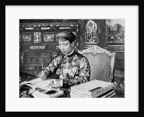 Emperor Khai Dinh (1885-1925), 12th Emperor of the Nguyen Dynasty, Annam, Vietnam by Anonymous