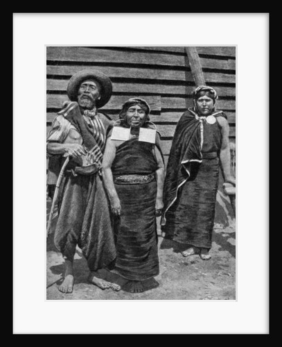 Patagonian indians, Argentina by Anonymous