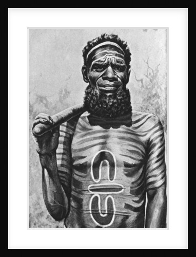 Medicine man of the Worgaia, central Australia by Anonymous