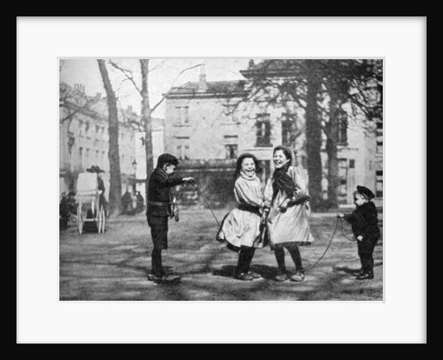 Children skipping in the Grand Place, Bruges, Belgium by FC Davis