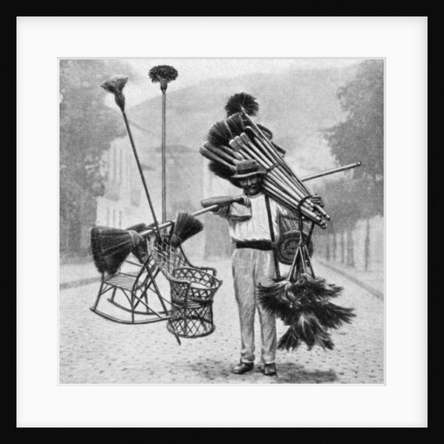 Broom vendor, Rio de Janeiro, Brazil by Anonymous