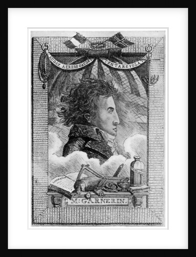 Andre Jacques Garnerin, French aeronaut and the first parachutist by Anonymous