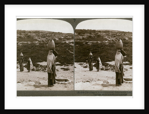 The village of Imwas (Emmaus), Palestine by Underwood & Underwood