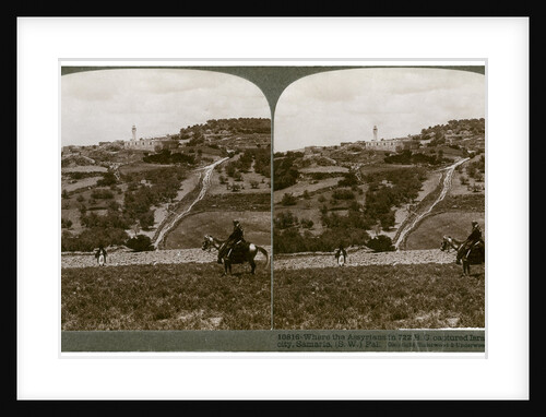 Samaria, south-west Palestine by Underwood & Underwood