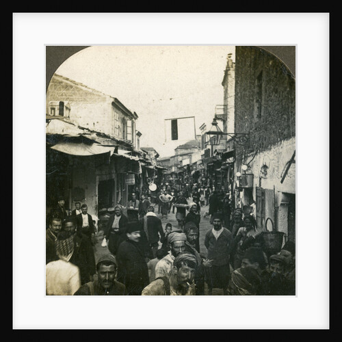 The Jewish quarter, Smyrna, Greece by ME Wright