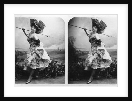 Portrait of a costumed woman by Aristophot