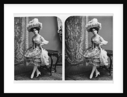 Portrait of a costumed woman by Aristophot