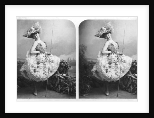 Portrait of a costumed woman by Aristophot