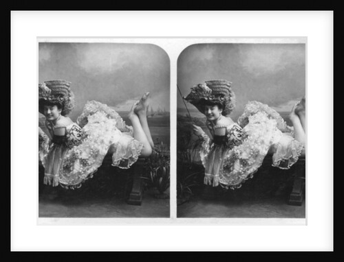 Portrait of a costumed woman by Aristophot