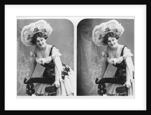 Portrait of a costumed woman by Aristophot