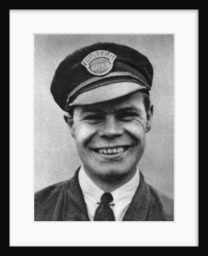 A train porter, London by Anonymous