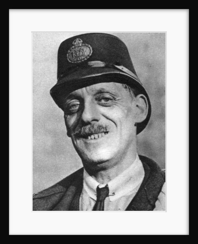 A postman, London by Anonymous