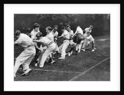 Tug-of-war at the Mill Hill Junior School sports day, London by Anonymous
