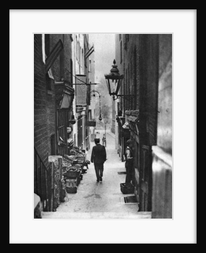 George Court (an alleyway leading to the Adelphi Theatre from the Strand), London by Whiffin