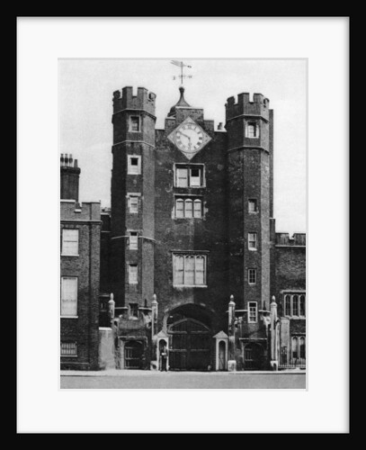 Brick gatehouse for a royal hunting lodge in St James's, London by McLeish