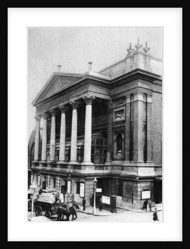 Covent Garden theatre, London by James Jarche