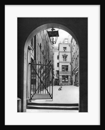 Mitre Court by the Temple, London by McLeish