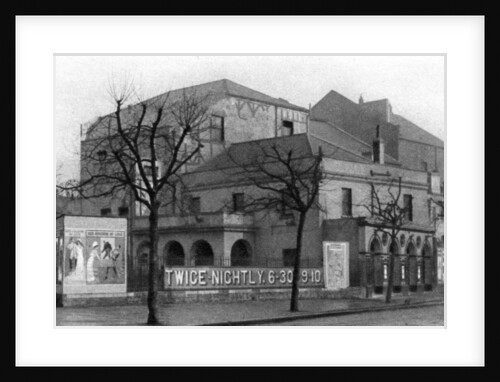 Sadler's Wells Theatre, Rosebery Avenue, London by Whiffin